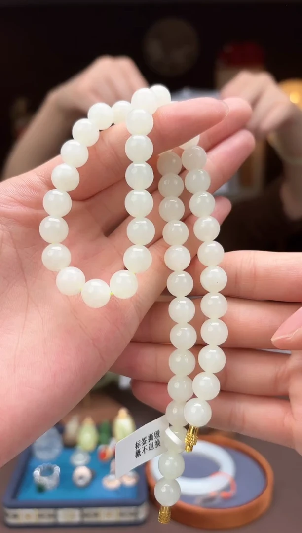 【闪购商品】和田玉y20妈妈链未镶嵌-