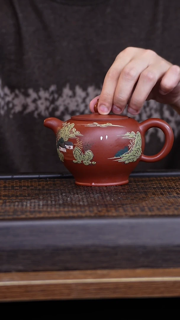 茶壶紫砂宜兴手工原矿紫砂壶001