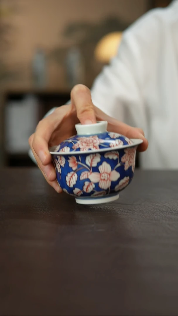 景德镇陶瓷杯碗柴烧多人10341