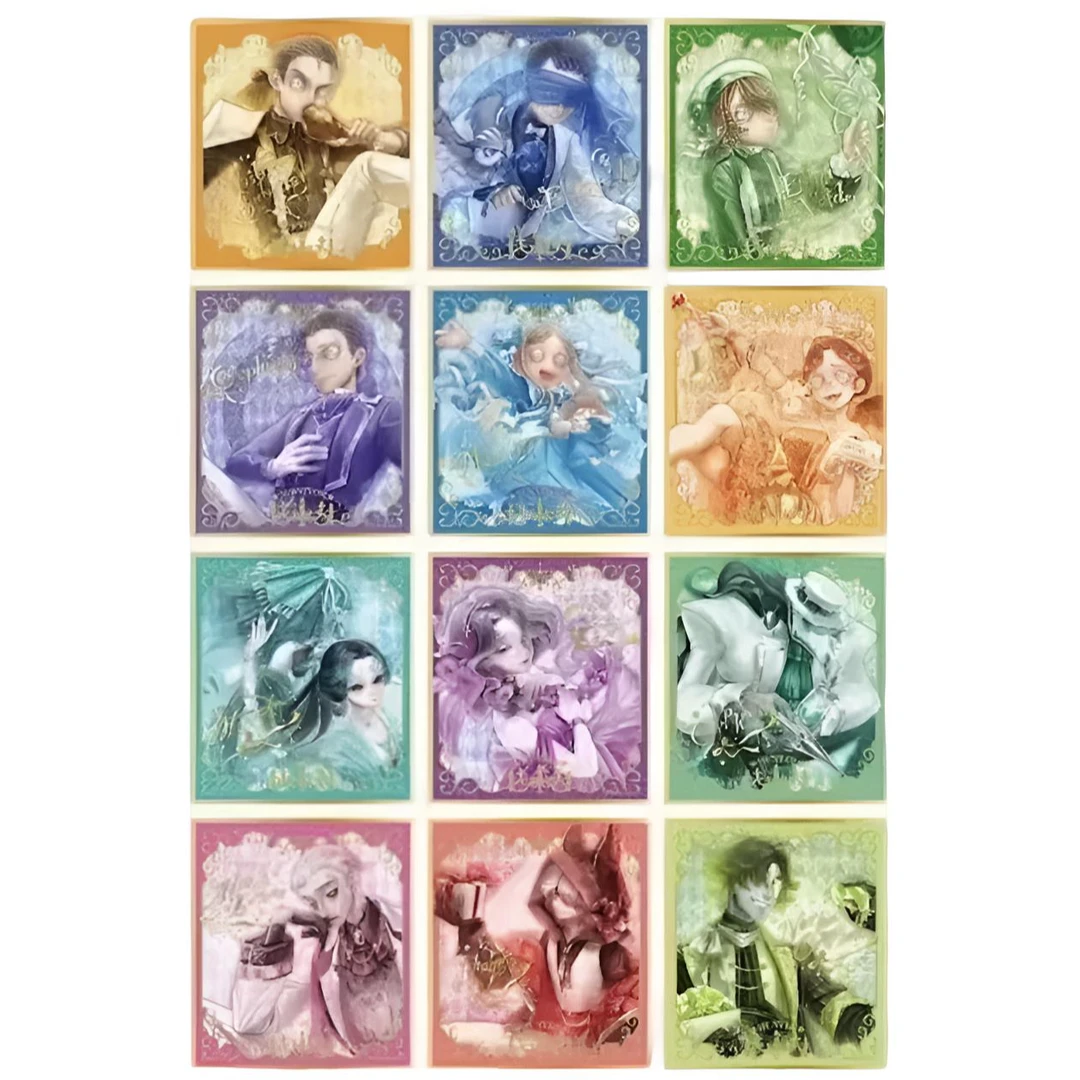 【第五人格】官方日谷水溜鸟系列盲盒吧唧团子塔罗牌色纸透卡立牌