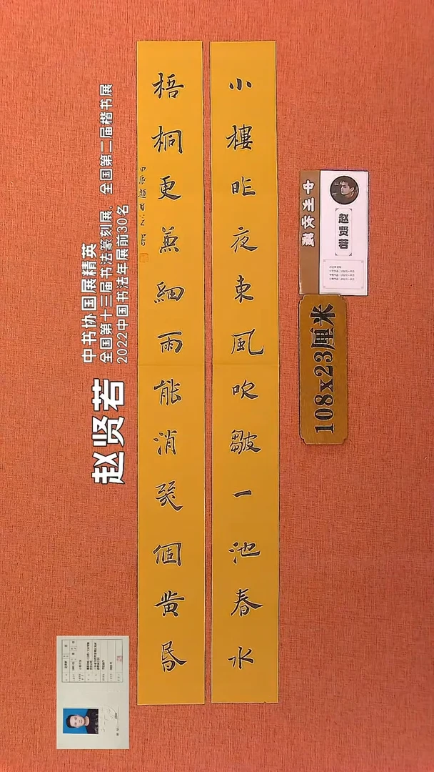 【闪购商品】书法47 赵贤若老师书法作品