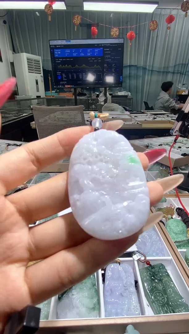 【闪购商品】翡翠颈饰未镶嵌天然缅甸翡翠A货未镶嵌