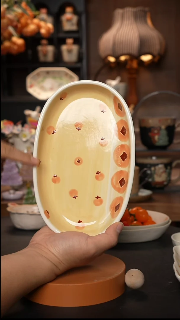 瓷片微瑕川谷原创手作陶瓷  12.3  不退差价