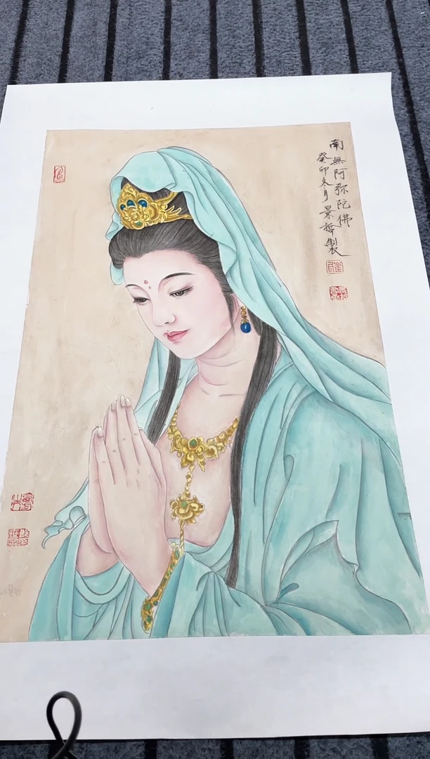 精品国画人物作品