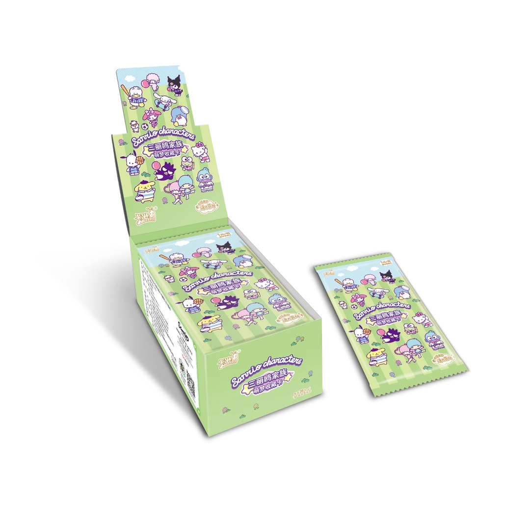 【抓躲】卡卡三丽鸥家族 萌梦收藏卡 第1弹 活力菲林-经典包 （代拆）