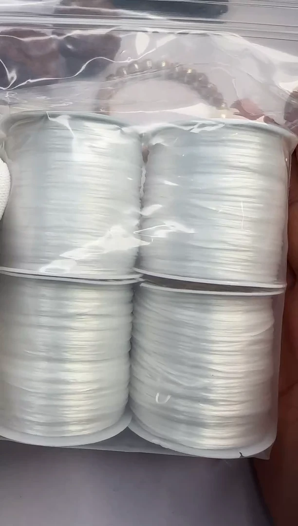 文玩弹力绳扁线一组