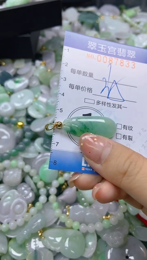 【闪购商品】翡翠颈饰未镶嵌闪购0087833