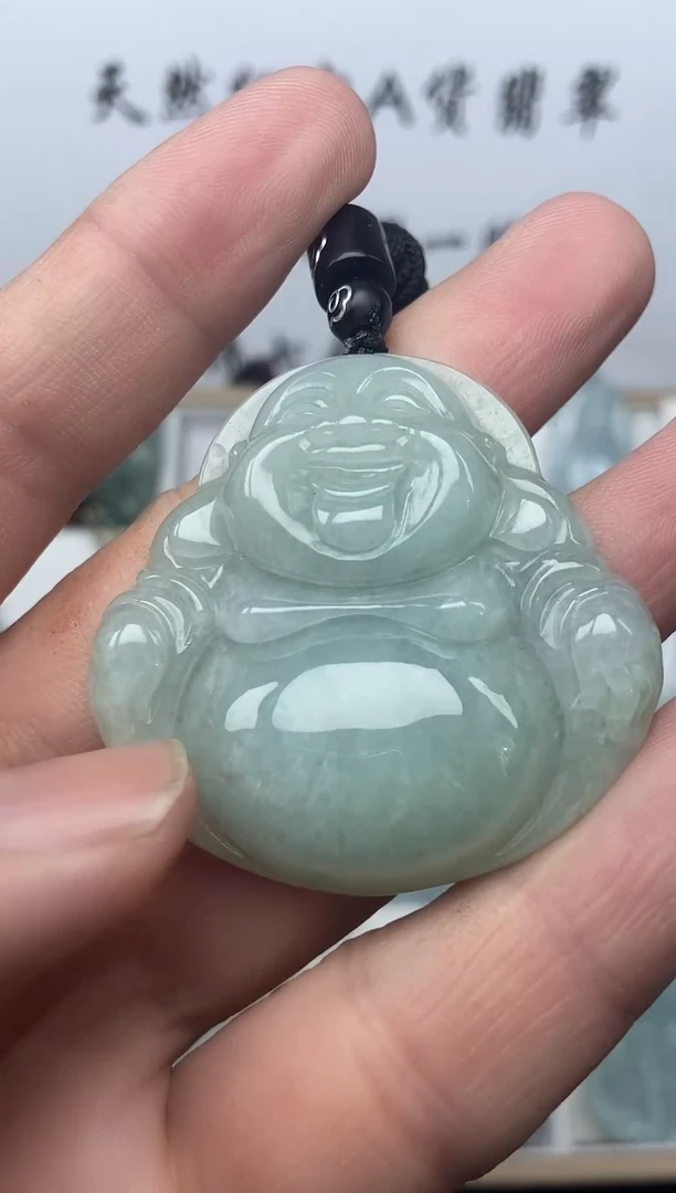 颈饰未镶嵌翡翠佛公