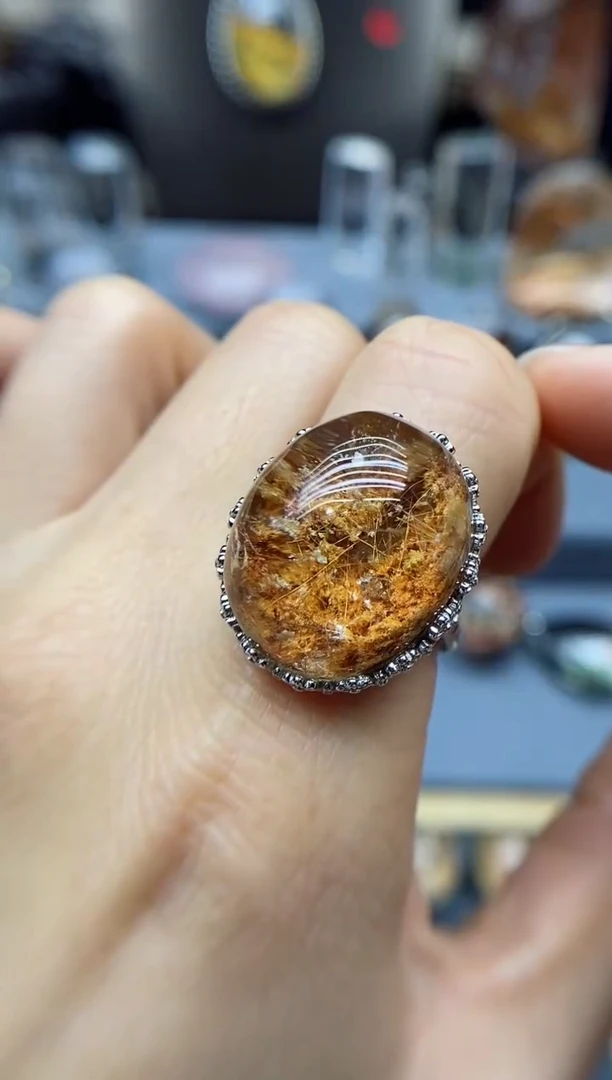 【闪购商品】水晶戒指银S925镶嵌水晶水晶