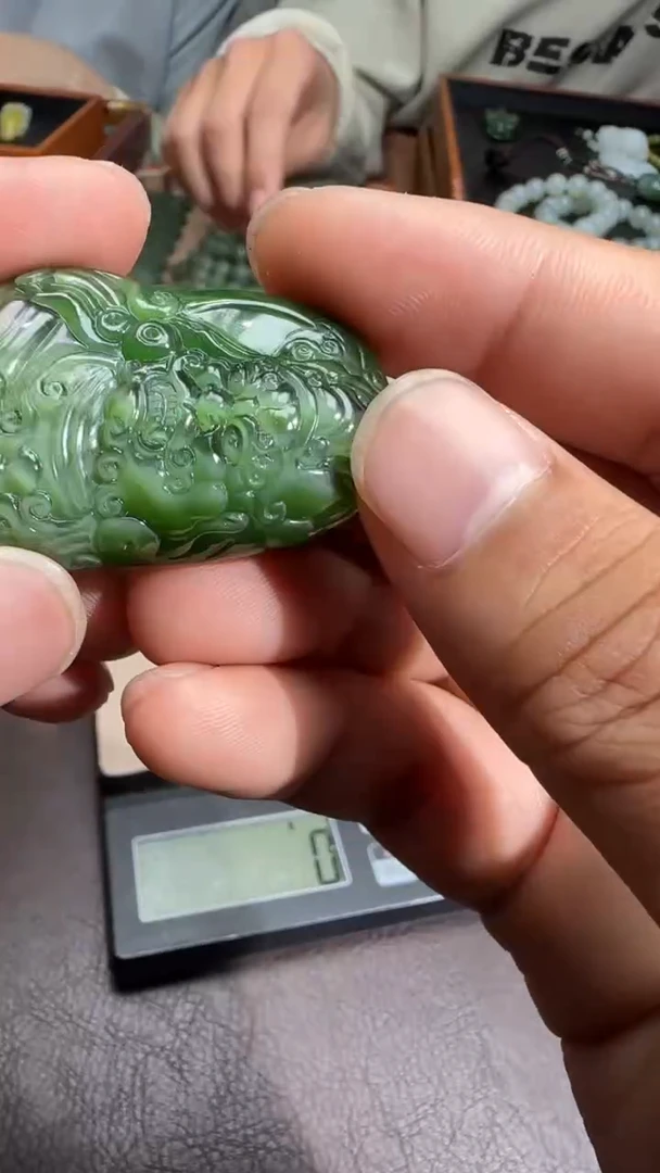 未镶嵌和田玉挂件【陆1116】52 7026