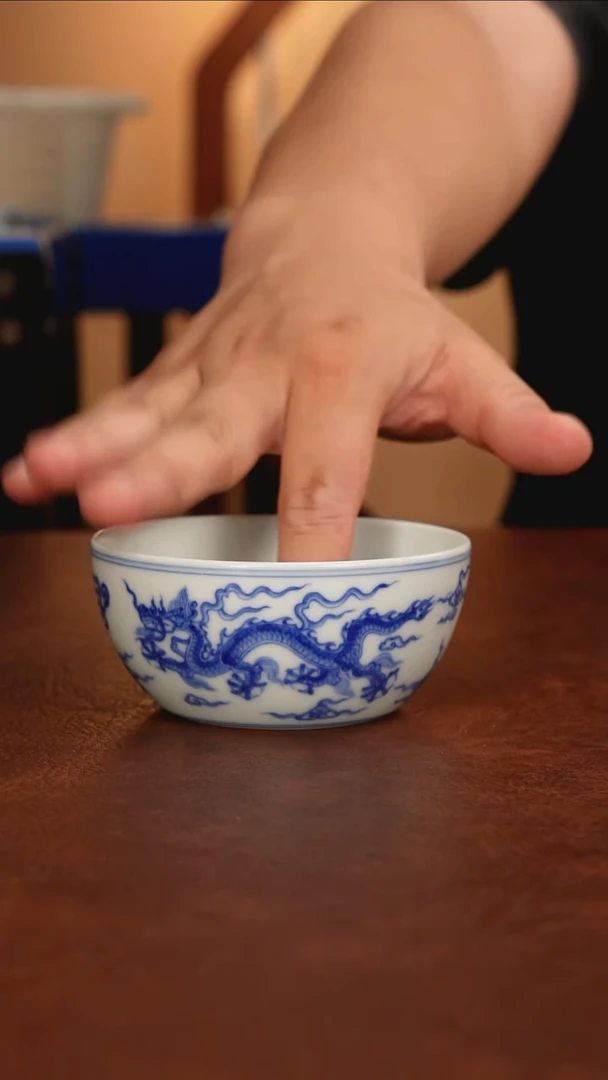 景德镇青花瓷手绘茶具