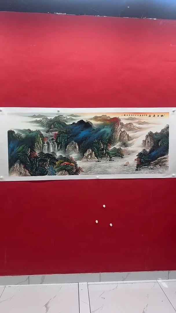 国画画家陆远华纯手绘原作