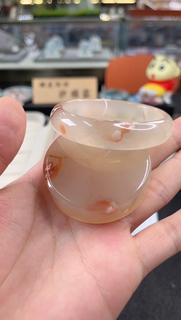 未镶嵌手镯石英质玉55圈口 （赠品镯心）3572064