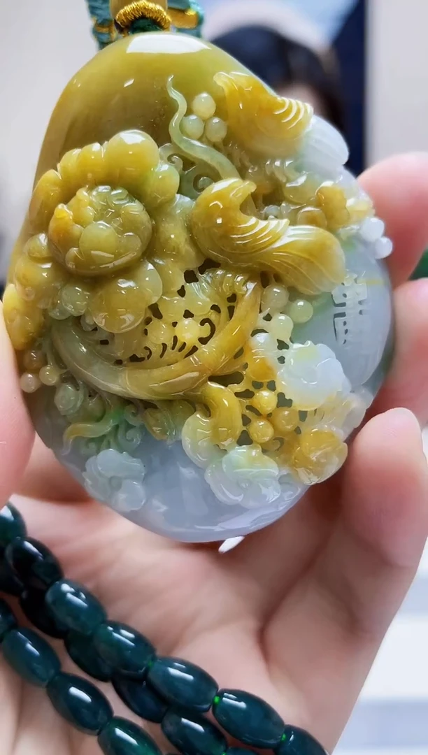 未镶嵌定制翡翠吊坠220