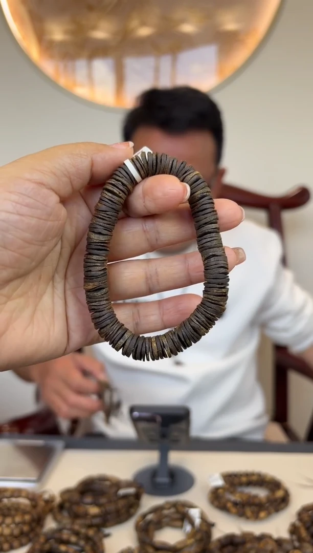 沉香手串卡1.0/13克张勺子沉水多样性发货一条