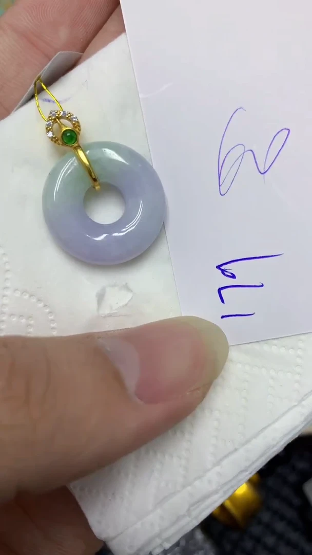 颈饰未镶嵌翡翠缅甸A货翡翠