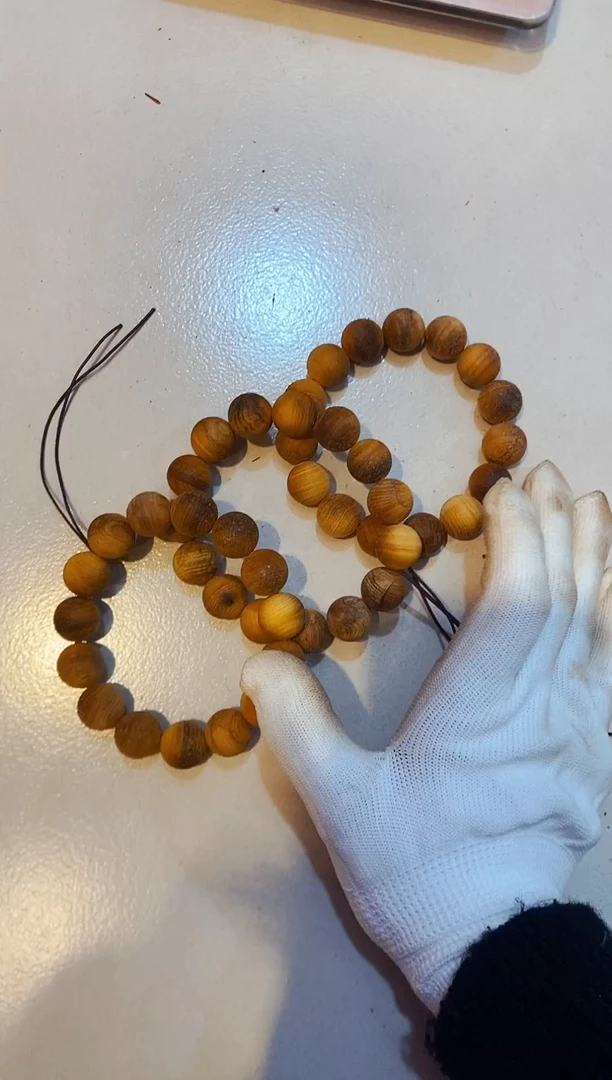 柏木（崖柏）瑕毛1.5单条北太行崖柏手把件手串