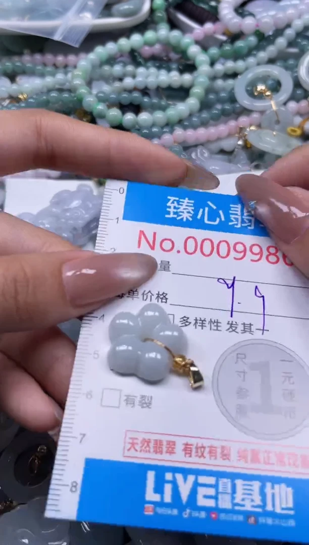 颈饰未镶嵌翡翠9986