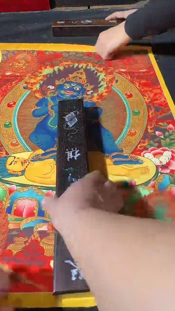 卷轴画藏式珍藏彩绘艺术馆174