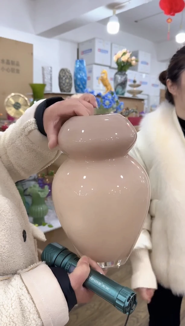 【闪购商品】无铅玻璃甄选花器-i-早