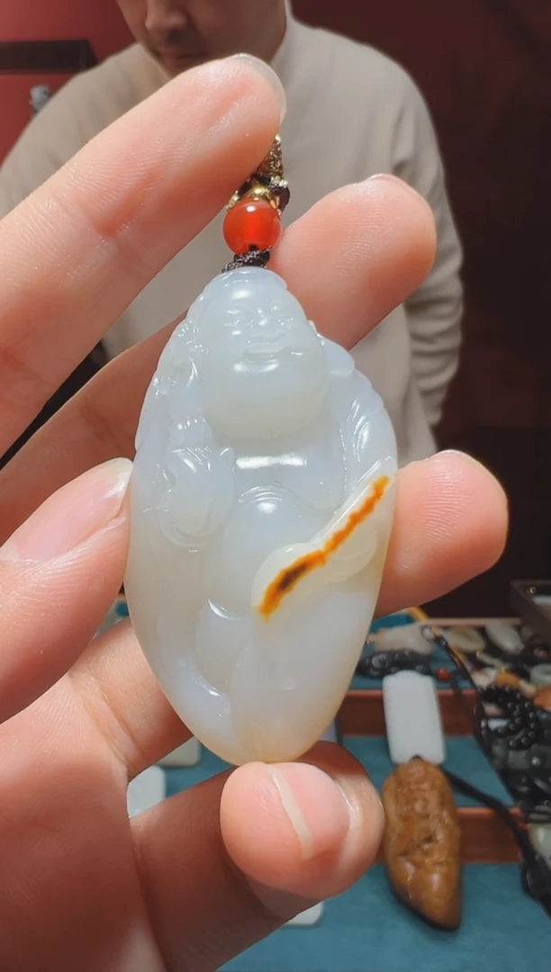 【闪购商品】和田玉吊坠(不含链)未镶嵌1