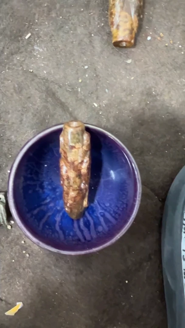 瓷片手工，手绘，瓷器