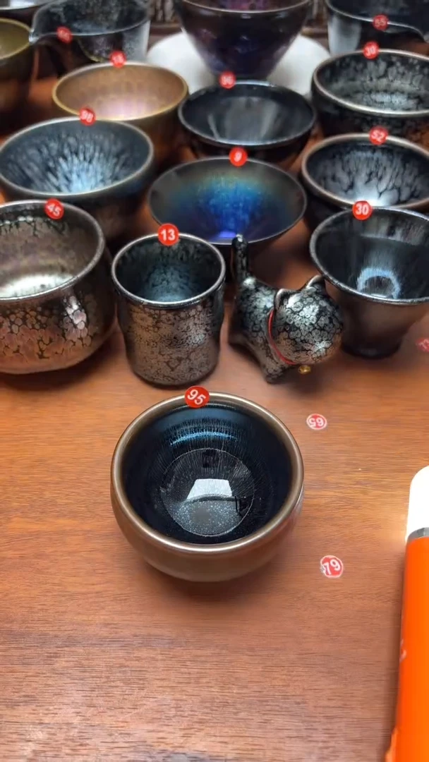 【闪购商品】茶盏95号建盏工匠茶器