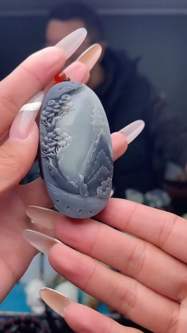 未镶嵌和田玉挂件1