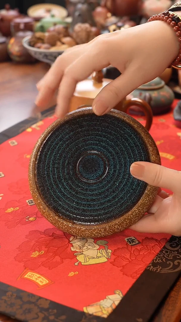 茶壶紫砂柴烧壶承
