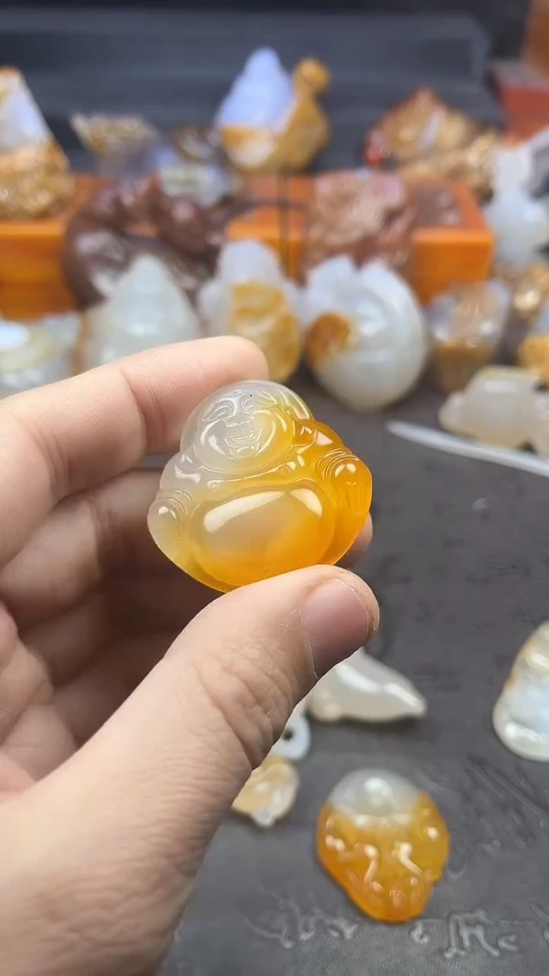 【闪购商品】玛瑙/玉髓吊坠未镶嵌1