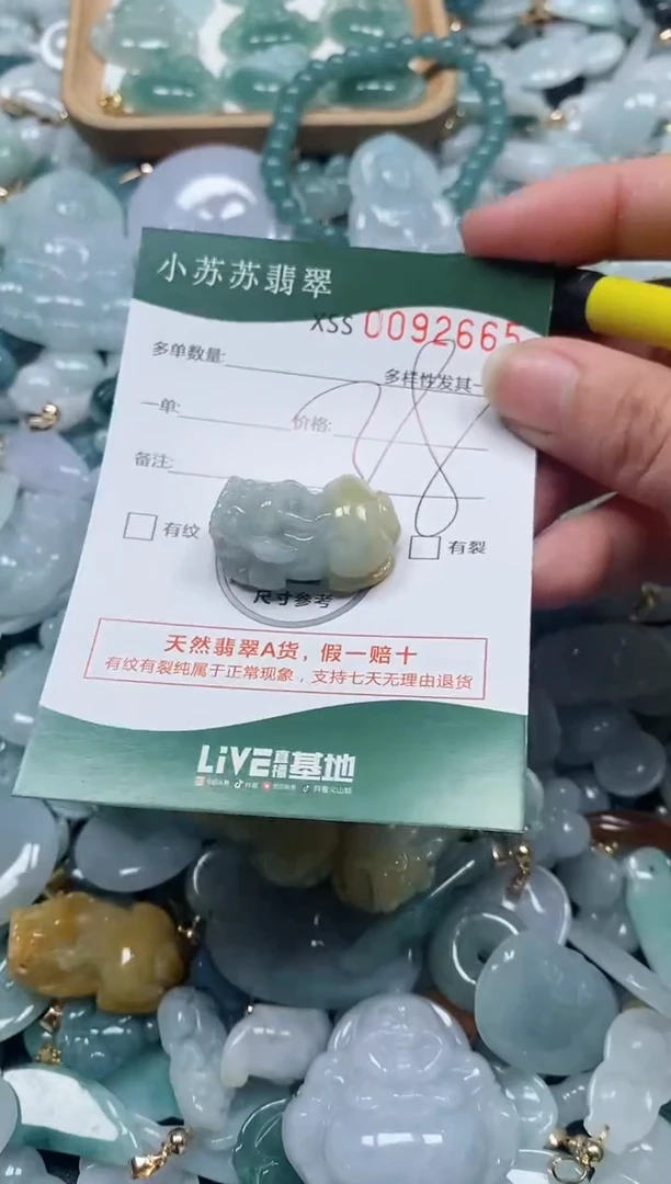 【闪购商品】翡翠颈饰未镶嵌闪购商品0092665