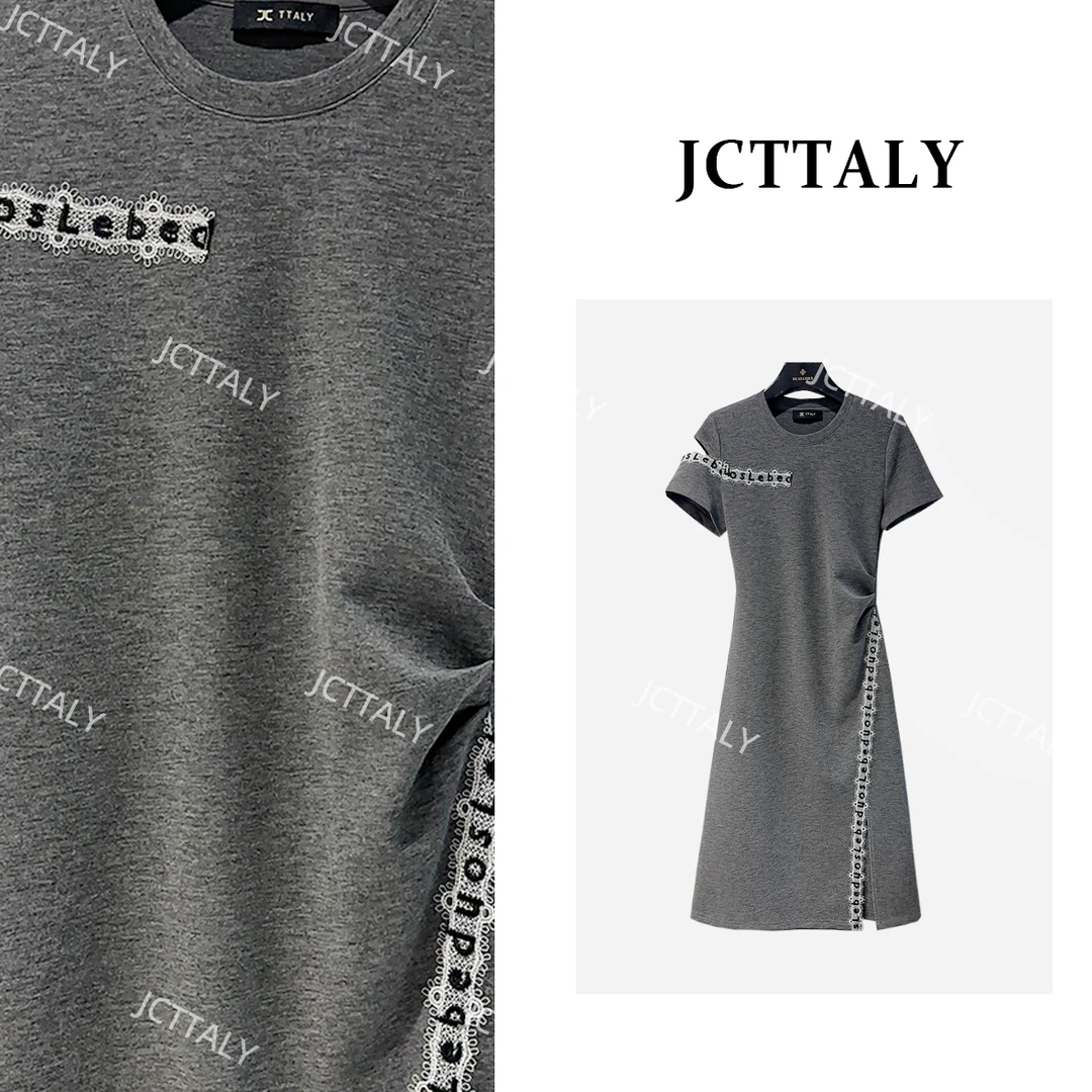 【宠粉价】圆领套头泡泡袖夏季和纸纱春夏休闲连衣裙JC-A4204