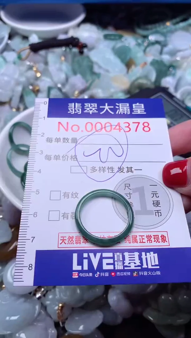 颈饰未镶嵌翡翠4378