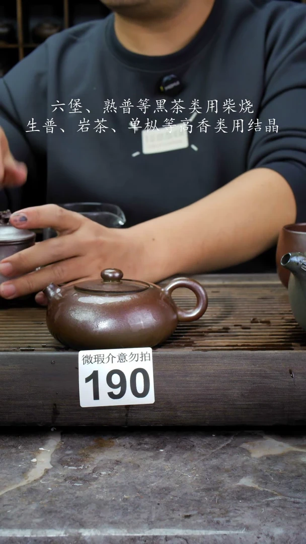 【闪购商品】壶190四大名陶钦州坭兴陶