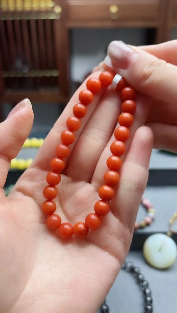 【闪购商品】南红玛瑙手串未镶嵌南红手串JY