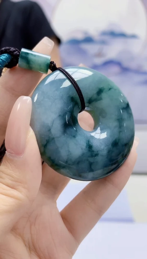 定制翡翠未镶嵌4902xx-毛货挂件90