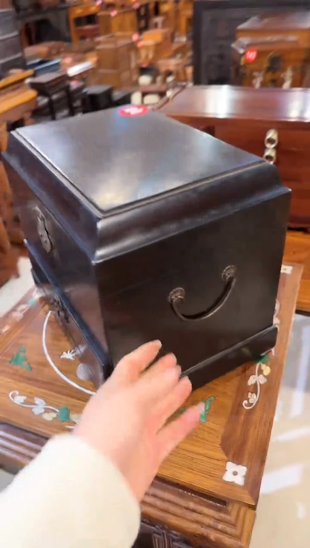 【闪购商品】木木艺紫檀一抽屉官箱950.888