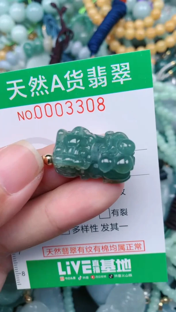 翡翠未镶嵌颈饰.0003308
