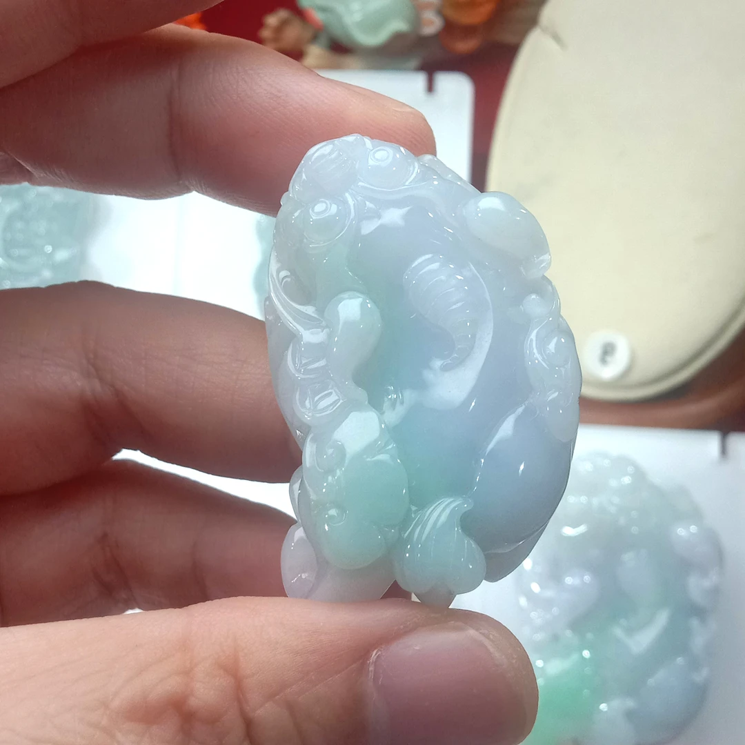 缅甸天然A翡翠 貔貅