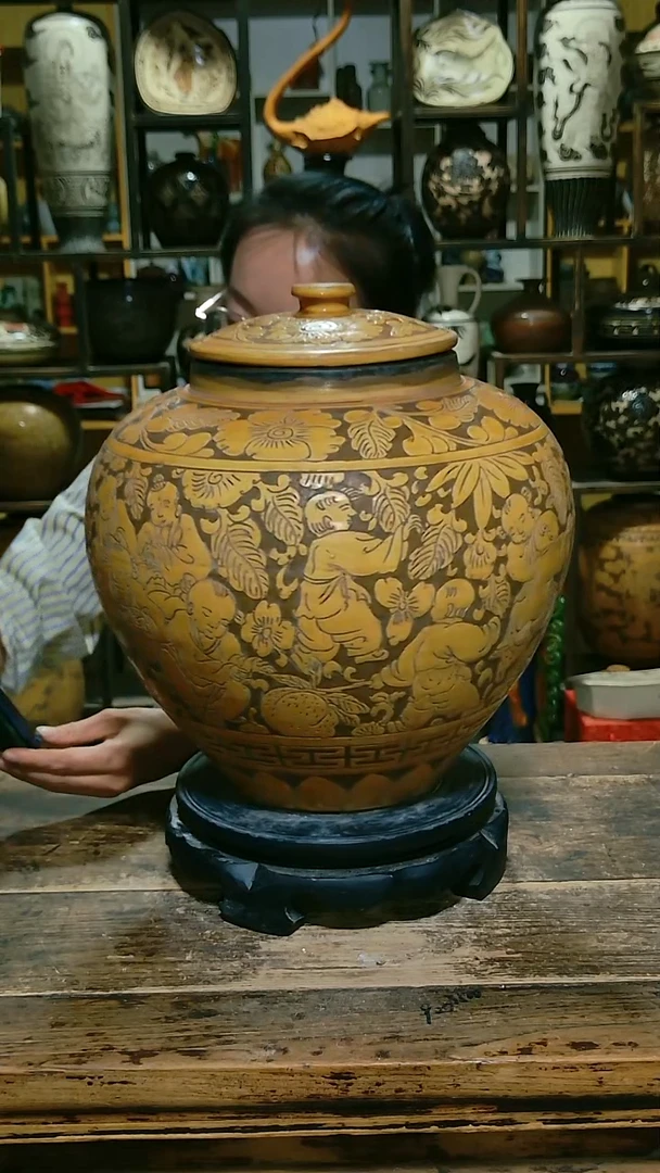 摆件精品盖罐，，，，，