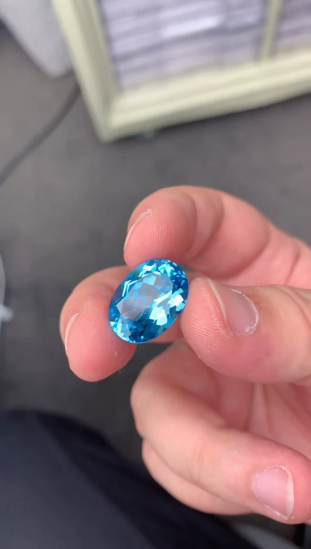 【闪购商品】托帕石裸石未镶嵌15ct托帕