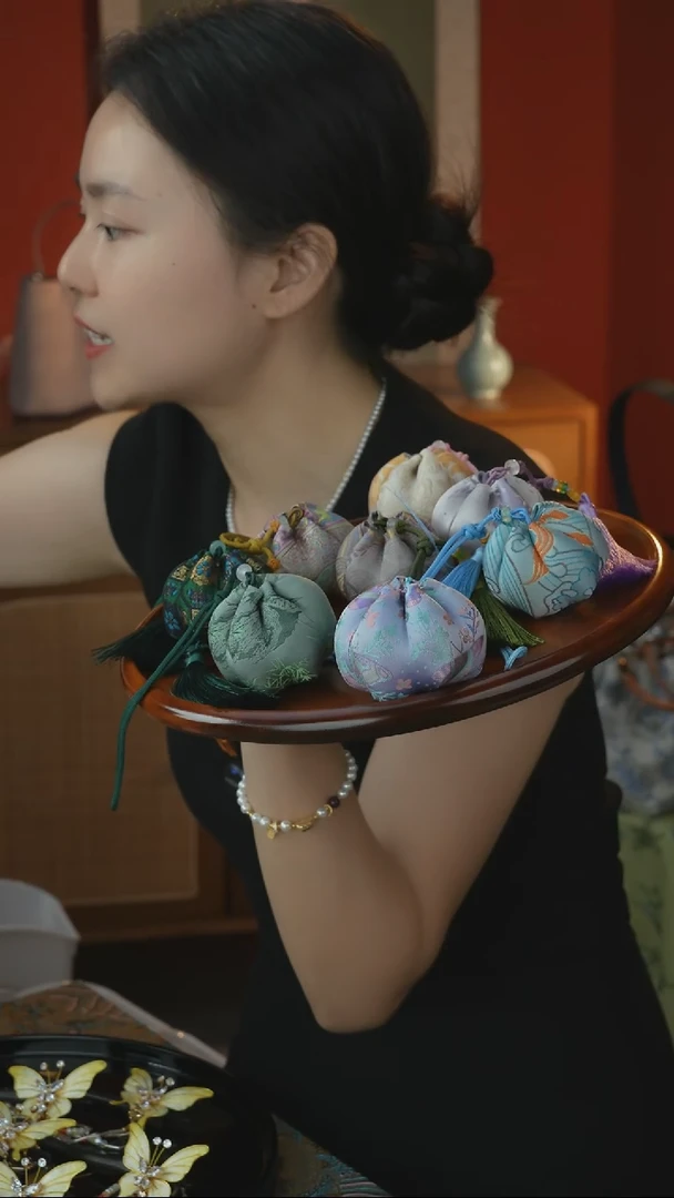 刺绣纯手工非遗国风饰品