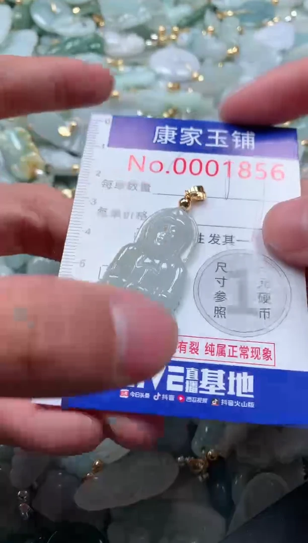 【闪购商品】翡翠吊坠(不含链)未镶嵌1856