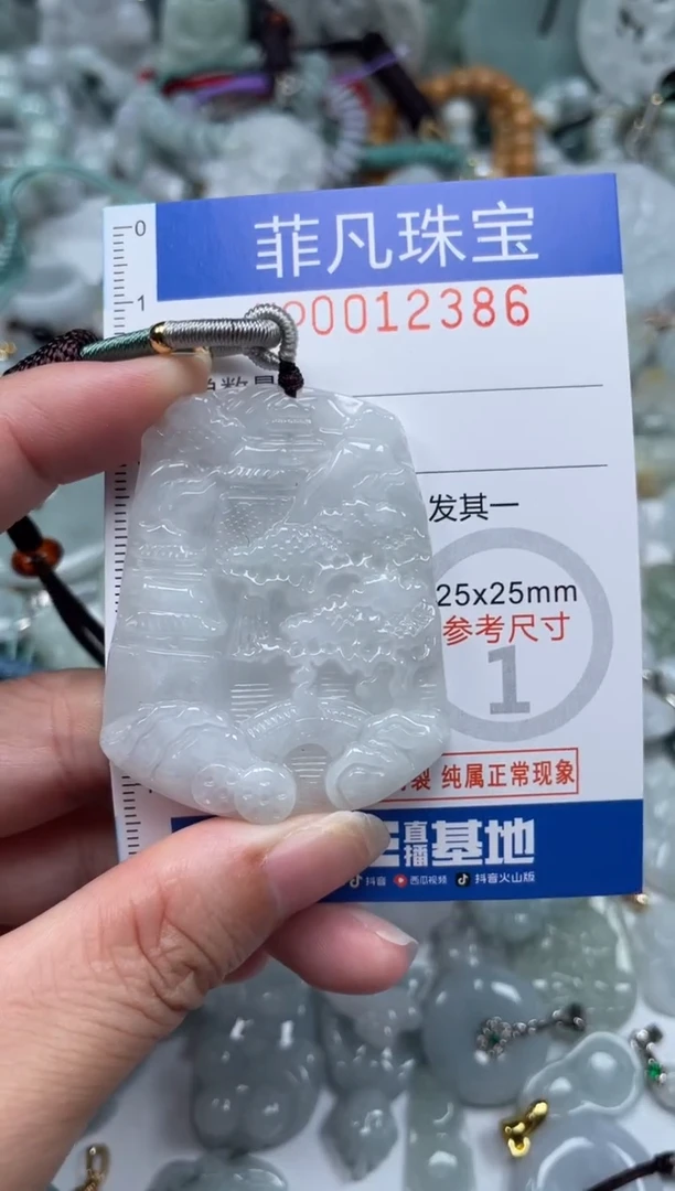 颈饰未镶嵌翡翠12386