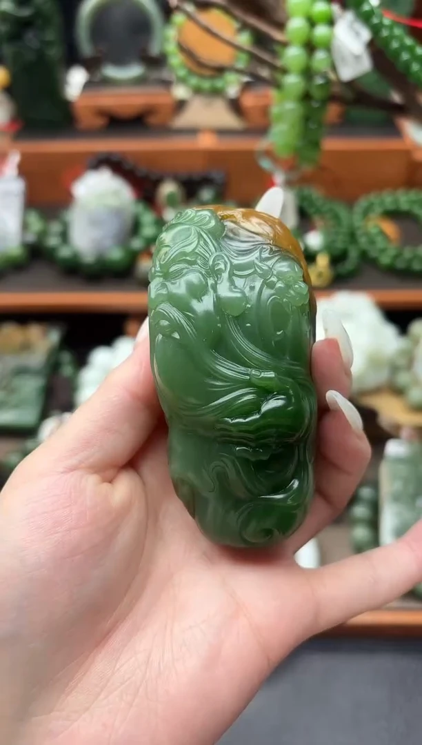 未镶嵌和田玉把件董小姐推荐 多样性发货 拍一发一by