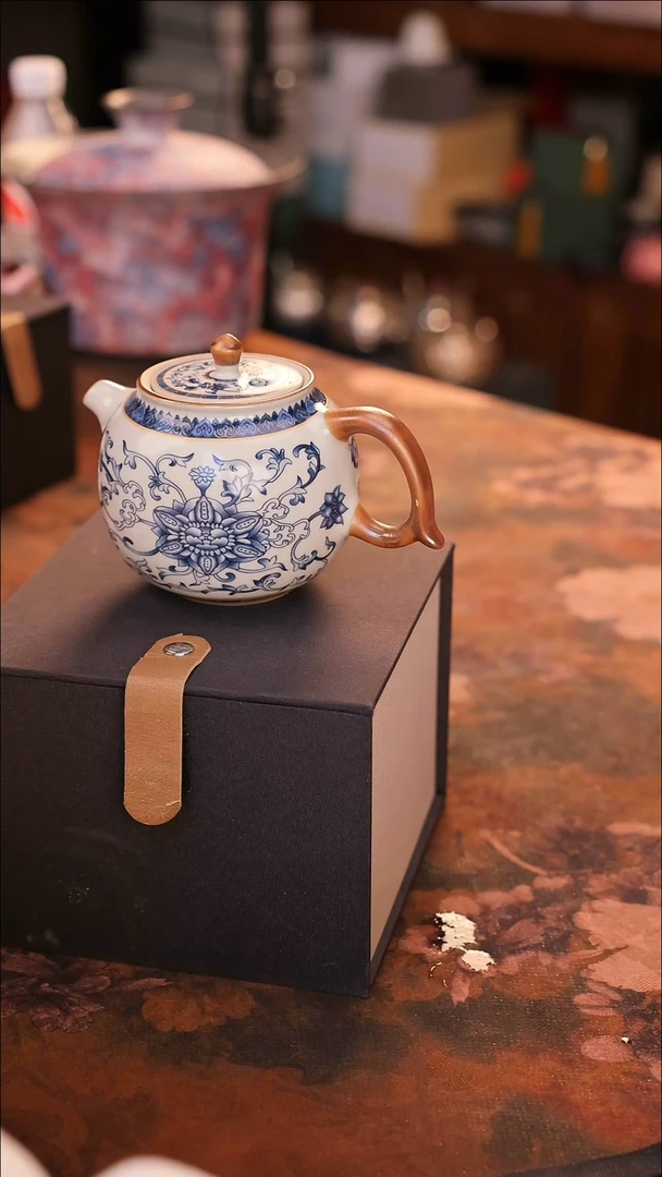 【闪购商品】陶瓷茶具（无礼盒无茶盘）@@A10435