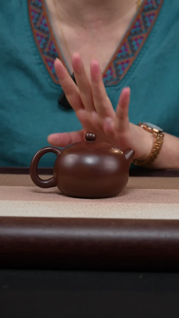 【闪购商品】紫砂茶壶紫朱泥-西施-MH-1541