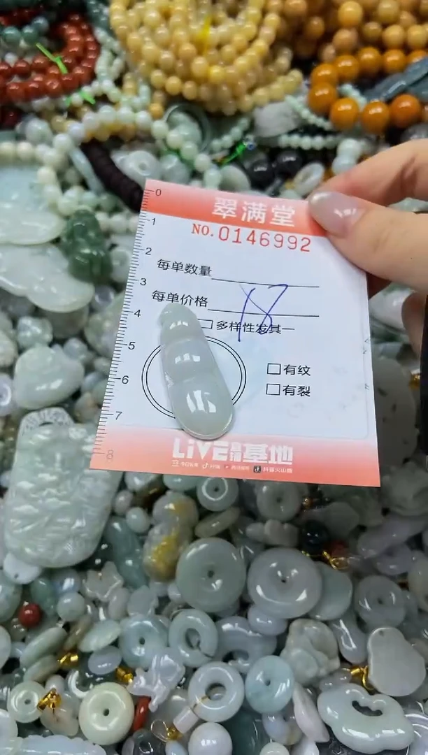 翡翠未镶嵌颈饰闪购0146992