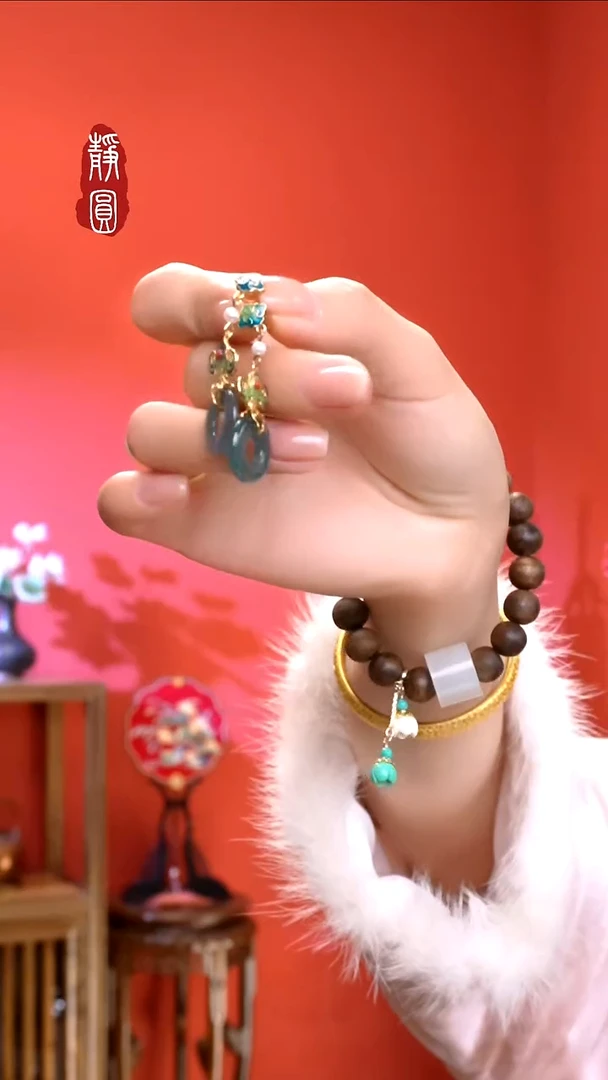 织绣纯手工非遗苏绣【耳环5】