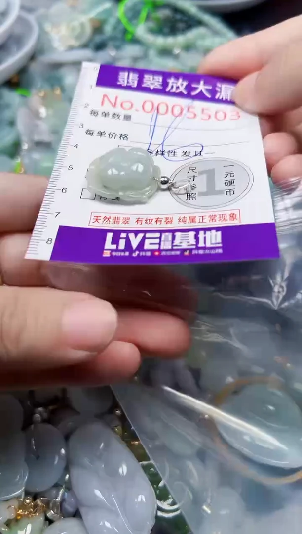 颈饰未镶嵌翡翠5503